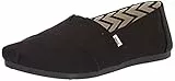 TOMS Alpargata Cotton Canvas Womens Black/Black Espadrilles-UK 7 / EU 40