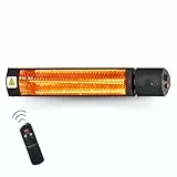 STARLYF Radiant Heater Infrarot Heizstrahler 2000W | Elektrischer Heizkörper für Innen & Außen IP65 mit Fernbedienung | Sofortige Wärme, 2 Leistungsstufen, Energiesparend & Wetterfest