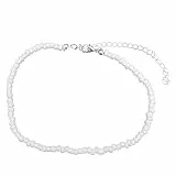 Holibanna Boho Halskette Damen Kurze Perlenkette Handgemacht Sommer Schmuck Böhmischer Stil Universal Modeaccessoire 18.11 Zoll