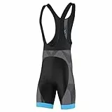 FDX Fahrrad-Trägerhose für Herren – 3D-Gel gepolsterte Fahrradhose mit Netzträgern, Silikongummierungen – Atmungsaktiv, schnell trocknend, Klassische Sommer-Radrennbekleidung