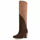 L37 HANDMADE SHOES Damen Long Island ICED Tea Knee High Boot, Brown, 37 EU