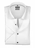 OLYMP Herren Oberhemd Kurzarm 104612,Einfarbig,466 Comfort Fit 20,New Kent,Weiss 00,43