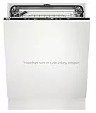 AEG FSB5361CZ Vollintegrierter-Geschirrspüler, Serie 6000 mit SatelliteClean Sprüharm, 60cm, AirDry für perfekte Trocknungsergebnisse, Besteckkorb, QuickSelect Display, Startzeitvorwahl, Wasserstopp
