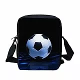 SCRAWLGOD Messenger-Taschen für Kinder, Jungen, Geschenk, Schulanfang, Umhängetasche, Outdoor, Sport, Reisen, Handtaschen, fußball, Einheitsgröße