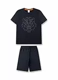 Sanetta Jungen 245878 Pyjamaset, Blau, 140 EU