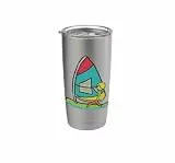 Windsurfen Doppelwandiger Edelstahl-Thermobecher