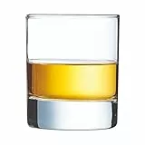 Arcoroc - Island-Kollektion – 6 Gläser unten 20 cl aus Glas – professionelle Verwendung – verstärkte Verpackung, geeignet für den Online-Verkauf