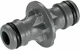 Gardena Kupplung: Verbindungsteil zur sicheren Schlauchverbindung, Verbindung zweier Schläuche zur Verlängerung, zum Übergang von 19 mm (3/4)- auf 13 mm (1/2)-Schläuche, verpackt (2931-20)