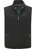 Charles Colby Herren Outdoorweste Sir Wilfriat schwarz, 3XL (XXXL) - 66