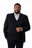 Men Plus Herren große Größen Übergrößen Menswear L-8XL Sakko, Business, Baukasten, Porto Navy blau 74 835064130-74