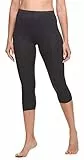 Ladeheid Damen Leggings 3/4 aus Viskose LA40-202(Dunkelmelange, 38)
