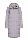 camel active Damen Steppmantel mit verstellbarem Saum und fester Kapuze Lila, womenswear-42