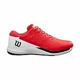 Wilson Herren Rush PRO ACE Clay Tennisschuh, Infrared/White/Black, 44 EU