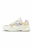 FILA Damen Sneaker COLLENE im Retro-Stil, Mehrfarbig (Marshmallow-Carinaria), 39