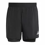 adidas Herren Adi365 Running Essentials 2In1 Shorts, Black, XL