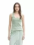 TOM TAILOR Denim Damen 1046545 Top, 13632-Fresh Mint Green, M