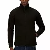 Regatta Professionelle Herren Thor III Fleecejacke mit durchgehendem Reißverschluss, Schwarz, Größe XXL