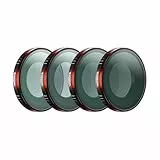 Freewell Bright Day Filter-Set für Insta360 GO Ultra - ND8/PL, ND16/PL, ND32/PL & ND64/PL Filter für Polarisation und Lichtsteuerung bei Hellen Bedingungen