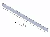 Berbel 1090008 Abdeckprofil