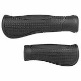 Manovella Fahrradgriffe ergonomisch 130/95 mm – für Drehgriff-Schaltung – rutschfest & stoßdämpfend – Lenkergriffe aus Gummi – 22 mm Innendurchmesser – montagefreundlich – Paar Griffe
