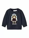 NAME IT Herren Nbmkiddy Ls Sweat Unb, Navy Blazer, 86 EU