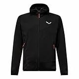 Salewa Puez Altavia Polarlite Fleecejacke mit Kapuze Herren, Schwarz, L