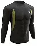 UNIQUEBELLA Thermo Unterwäsche Unterhemd, Funktions Herren Funktionswäsche Skiunterwäsche Winter Ski Thermo-Unterwäsche Thermowäsche