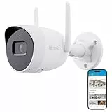 HiLook by HIKVISION Außenkamera WLAN, Smart-Kamera mit Bewegungsmelder, Outdoor, intelligente Erkennung, Nachtsicht, 2-Wege-Kommunikation, SD-Karten-Slot, 4MP (2560×1440)