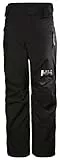 Helly-Hansen Legendary Pant Junior Unisex wasserdichte isolierte Schneehose für Kinder – Ski- & Outdoor-Winterausrüstung, 991 Schwarz – 14