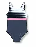 Playshoes UV-Schutz Badeanzug Mädchen Schwimmanzug Badebekleidung, Ringel, 110/116