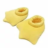 Entenfüße Haus Hausschuhe Enten Kostüm Unisex Soft Plüsch Haus Hausschuhe Tier Kostüm Pfote Schuhe, Hausschuhe Winter Damen Herren Flaumig Slippers Plüsch Pantoffeln Tiere Niedliche (A, 30X20CM)