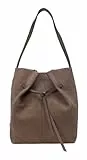 Marc O'Polo Schultertasche Simy Hobo Bag Faded Brown braun