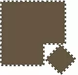 LittleTom 9 Teile Spielmatte Baby Puzzlematte ab Null - 30 x 30 cm Krabbelmatte Bodenmatte Kinder - Puzzle Teppich Kinderzimmer Matte - Outdoor Bodenschutzmatte Spielteppich - EVA Schaumstoff Isomatte