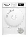 Bosch Wärmepumpentrockner für 7 kg Wäsche, Serie 4, 243 kWh pro Jahr, Auto Dry, Sensitive Drying-System, Umweltfreundliches Kühlmittel, Weiß, WTH83003