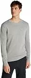 Tommy Jeans Herren TJM Slim Essntls C-Neck Sweater Dm0dm18370, Grey (Grey Htr), XXL