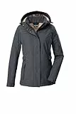 G.I.G.A. DX Damen Softshelljacke/Outdoorjacke mit abzippbarer Kapuze GW 35 WMN SFTSHLL JCKT, dunkelnavy, 40, 43542-000