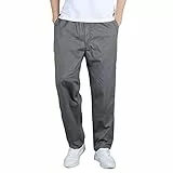 Herren-Jeans mit geradem Bein, klassische Denim-Hose mit Reißverschluss, normale Passform, Alltags-Denim-Hose mit fünf Taschen, strapazierfähige Nähte, zeitloser Stil, bequemer Baumwollstoff