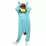 LABULA Onesie Tier Erwachsene Unisex Tieroutfit Cosplay Pyjamas Karneval kostüm,117-zip,S