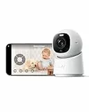 eufy Innenkamera E30, Neue Generation, 4K UHD-Überwachungskamera innen, Haustier-/Babykamera mit Phone-App, Auto-Tracking Mensch/Tier, Farb-Nachtsicht, 360° Schwenken & Neigen, Unterstützt Homekit