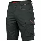 WÜRTH MODYF Arbeitsshorts Stretch X - professionelle Arbeitshose für Herren - Arbeitsshorts mit Reißverschluss - in der Größe 52 in Grau