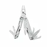 Leatherman Rev – Kleines Multi-Tool mit 14 praktischen Werkzeugen – Allzweckwerkzeug für den Outdoor- und Camping-Bereich – Edelstahl