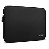 Arvok 15 15,6 16 Zoll Laptoptasche Schutzhülle Wasserdicht, Laptop Sleeve Case Laptophülle Notebook Hülle Tasche für Acer, Asus, Dell, Lenovo, HP, Samsung, 39x28x3 cm, Schwarz