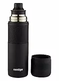 Contigo Thermoflasche Thermalock, Edelstahl Isolierbecher, Kaffebecher to go, auslaufsicher, spülmaschinenfester Deckel BPA-frei, 740 ml, Matte Black