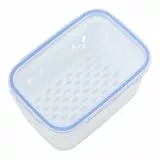 Deckel Feuchtigkeitsboxen für die Küche mit Frischhaltebehältern, Lebensmittelaufbewahrung, entleerbar, Kühlschrank, Produkte, luftdicht, versiegelt, Organizer Behälter (S)
