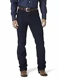 Wrangler, Herren Jeans im Cowboy-Schnitt, Slim, Bootcut, Navy Stretch, 28W / 32L