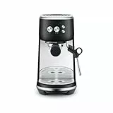 Sage - The Bambino - Kompakte Kaffeemaschine mit automatischem Milchaufschäumer - Schwarzer Trüffel