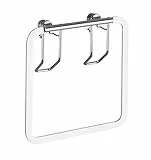 WENKO Handtuchring Premium Edelstahl, Handtuchhalter, Handtuchstange
