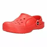 FUZZIO Kinder Kalutki Eva Clogs Latschen (Rot, 31 EU)
