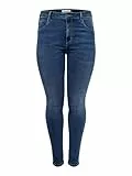 ONLY Carmakoma Damen Caraugusta Hw Sk Dnm Mbd Noos Jeans, Medium Blue Denim, 46W 30L EU