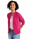 Damen Blazer aus Jersey mit Struktur